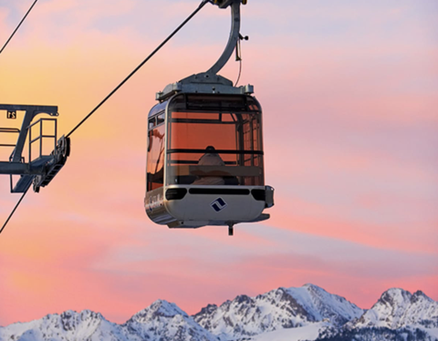 Vail Eaglebahn Gondola Cabin, 1994